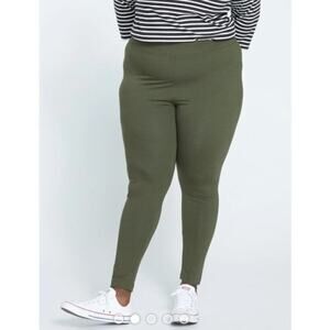 NWT Universal Standard Roya Leggings 27” Nori Green Size 4XS 00-0